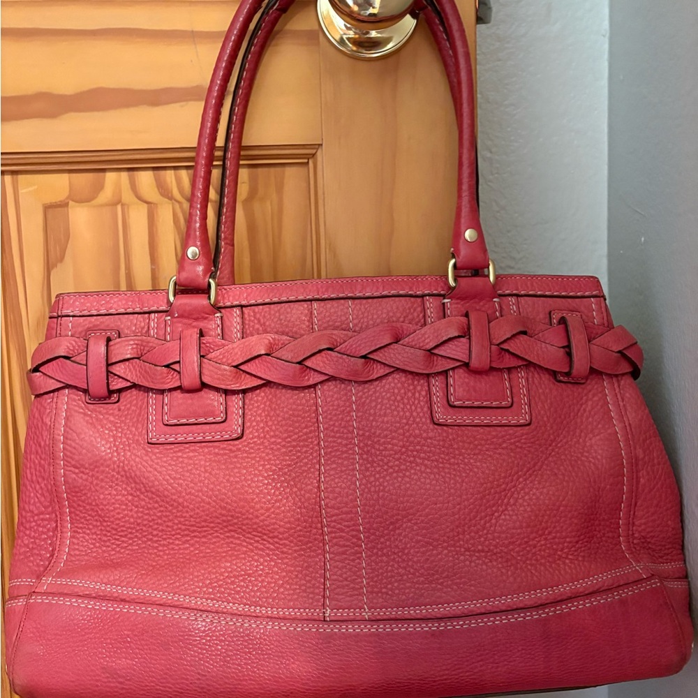 Vintage Coach Handbag - Picture 4 of 6